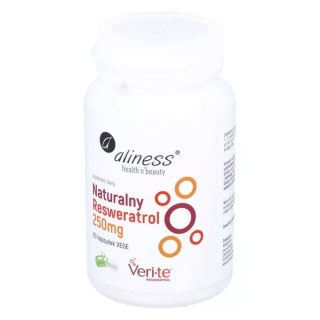 NATURALNY RESWERATROL VERI-TE 250 mg 60 kaps ALINESS