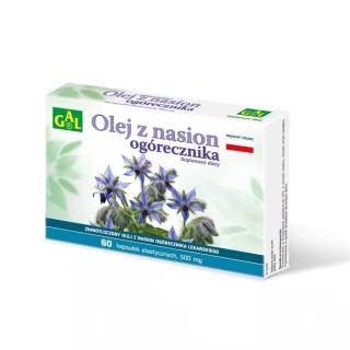 OLEJ Z NASION OGÓRECZNIKA 60kaps. GAL