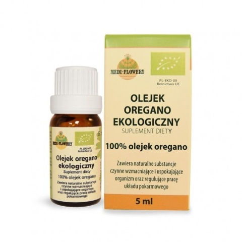 OLEJEK Z OREGANO EKO MEDI-FLOWERY 5 ml