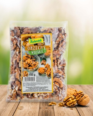 ORZECH WŁOSKI 150g FISTASZEK
