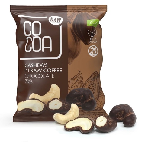ORZECHY NERKOWCA W CZEKOLADZIE BIO70g COCOA