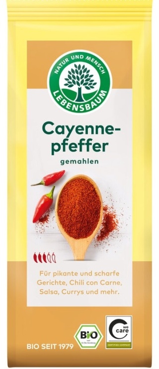PIEPRZ CAYENNE 50g BIO LEBENSBAUM