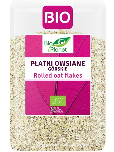 PŁATKI OWSIANE GÓRSKIE 1kg BIOPLANET