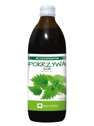 POKRZYWA SOK 500 ml ALTER MEDICA