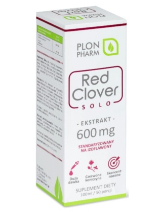 RED CLOVER SOLO EKSTRAKT 600 mg 100 ml PLON PHARM