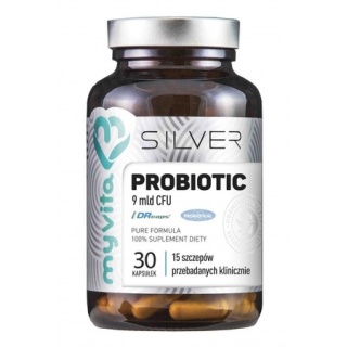 SILVER PURE 100% PROBIOTYK 9mld 30kaps MYVITA