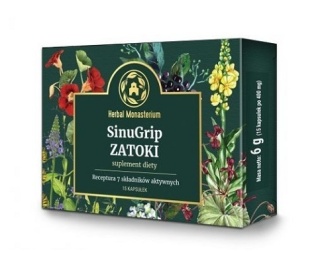 SINUGRIP ZATOKI 15 kaps HERBAL MONASTERIUM