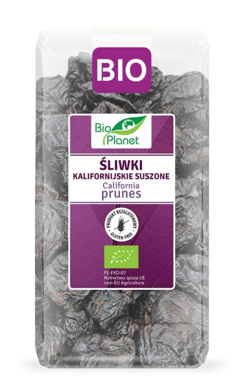 ŚLIWKI KALIFORNIJSKIE BEZ PESTEK 400g BIOPLANET