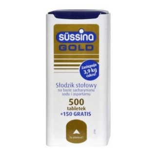 SŁODZIK 500+150tabl SUSSINA GOLD