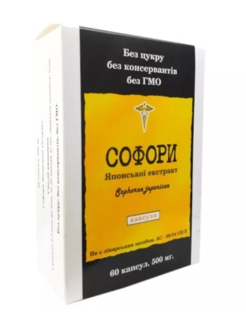 SOFORA JAPOŃSKA 600 mg 60kps REMEDIUM