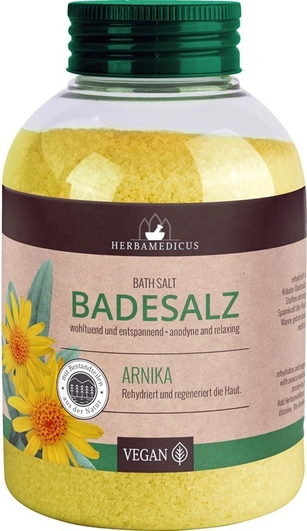 SÓL DO KĄPIELI Z ARNIKĄ 575g HERBAMEDICUS