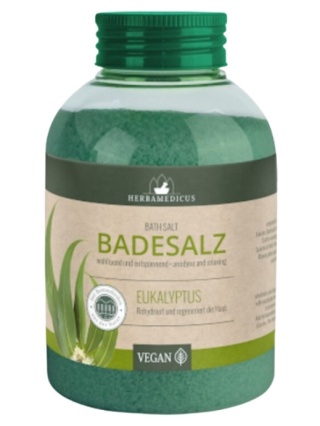 SÓL DO KĄPIELI Z WYCIĄGIEM Z EUKALIPTUSA 575g HERBAMEDICUS