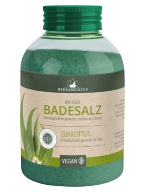SÓL DO KĄPIELI Z WYCIĄGIEM Z EUKALIPTUSA 575g HERBAMEDICUS