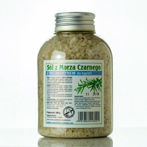 SÓL Z MORZA CZARNEGO KRYMSKA 500g REMEDIUM