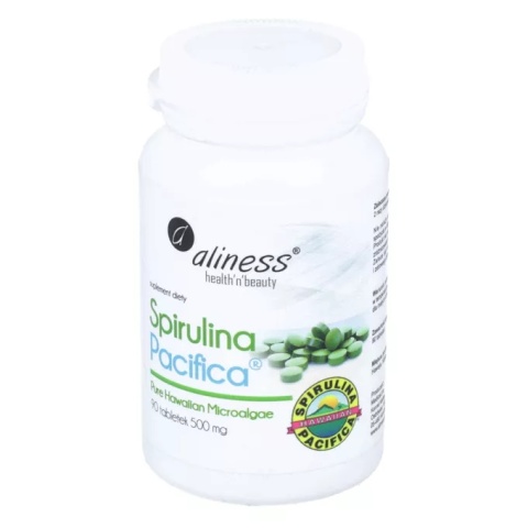 SPIRULINA PACYFICA 500 mg 90 kaps ALINESS