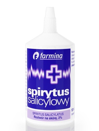 SPIRYTUS SALICYLOWY 100ml FARMINA