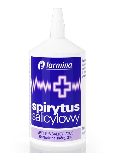 SPIRYTUS SALICYLOWY 100ml FARMINA