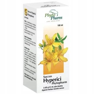 SUCCUS HYPERICI PHYTOPHARM 100 ml