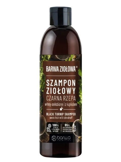 SZAMPON CZARNA RZEPA 250ml BARWA