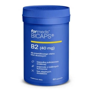 WITAMINA B2 40 mg BICAPS 60 kaps FORMEDS