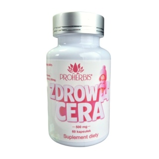 ZDROWA CERA 500mg 60kaps PROHERBIS