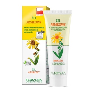 ŻEL ARNIKOWY NA ROZSZERZ. NACZYNKA, SIŃCE 50 ml FLOS-LEK
