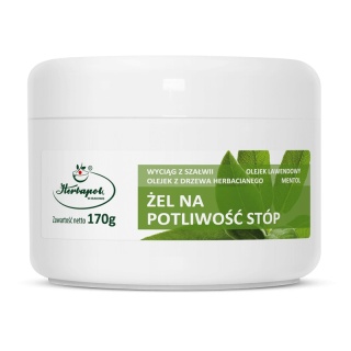ŻEL NA POTLIWOŚĆ STÓP 170 g HERBAPOL