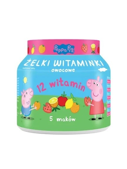 ŻELKI WITAMINKI ŚWINKA PEPPA 180g DOMOWA APTECZKA