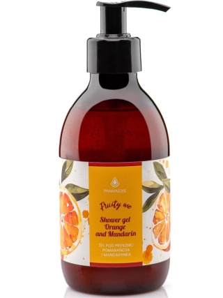 SHOWER GEL ORANGE&MANDARIN ŻEL POD PRYSZNIC 300ml PHARMEDIS